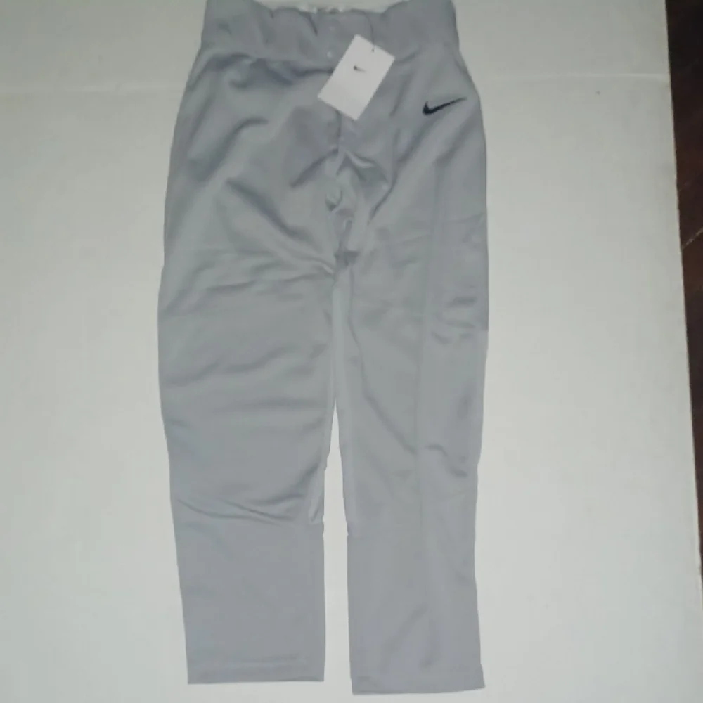 Nike Vapor Select Team Engineered Baseball Pants Size-M Gray NWT - Picture 1 of 6